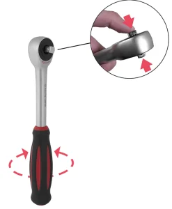 Räikkäväännin AmPro 3/8" rotaatio