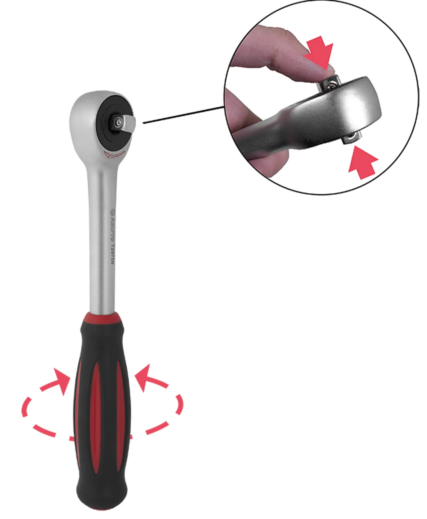 Räikkäväännin AmPro 3/8" rotaatio