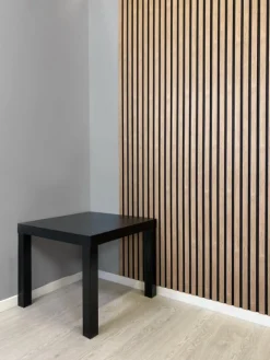 Rimapaneeli Järnvik Decoration Glorio 269 3D 12x122x2600 mm musta/tammi