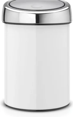 Roska-astia Brabantia Touch Bin 3 L White