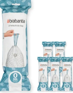 Roskapussi Brabantia PerfectFit O, 30L, 120kpl