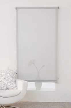 Rullaverho Hasta Screen vaaleanharmaa eri kokoja