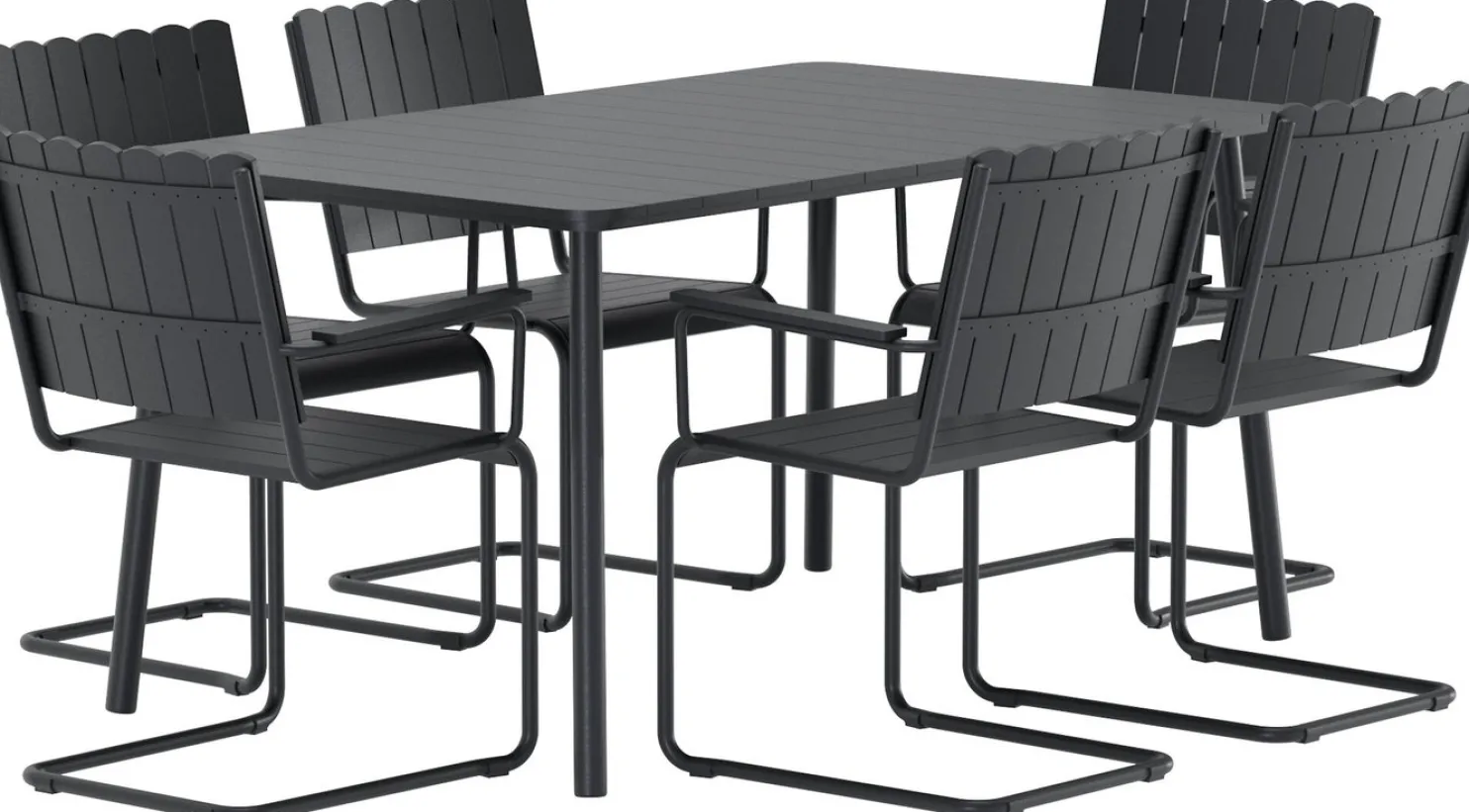 Ruokailuryhmä ulos Venture Home Holmsund, 150x90cm