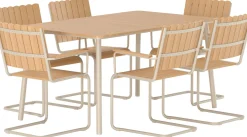 Ruokailuryhmä ulos Venture Home Holmsund, 150x90cm