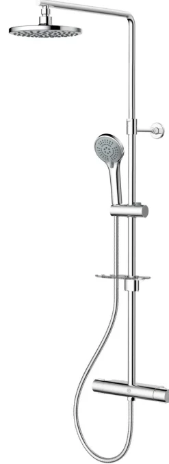 Sadesuihkusetti Gustavsberg New Nautic 2.2, lyijytön, cc 150 mm, kromi