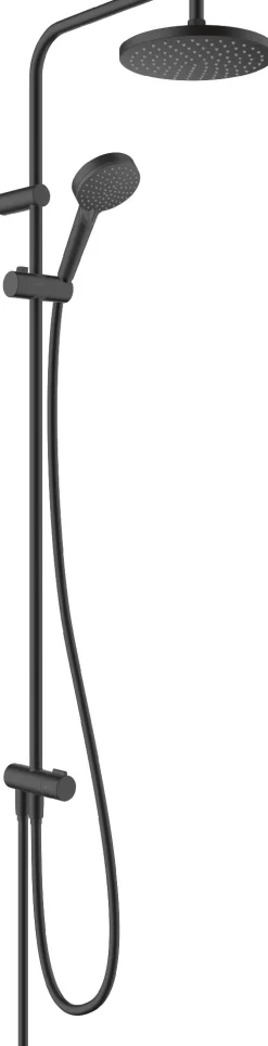 Sadesuihkusetti Hansgrohe Vernis Blend Showerpipe 200 1jet Ecosmart Reno, mattamusta