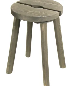 Saunajakkara Pinetta 44cm pyöreä harmaa