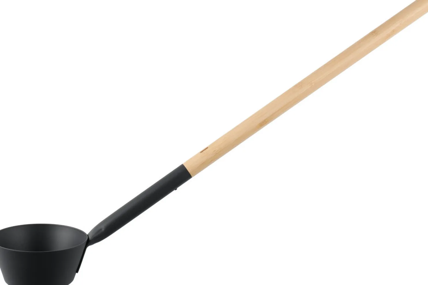 Saunakauha Rento, 62cm, bambu/alumiini, tummanharmaa