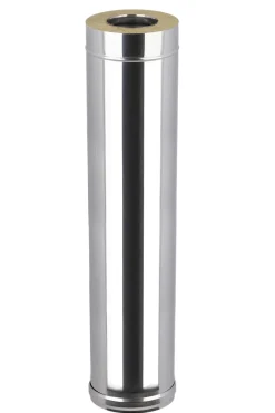Saunan Piippu Jeremias ECO 1000 mm jatko-osa Ø115 mm rst