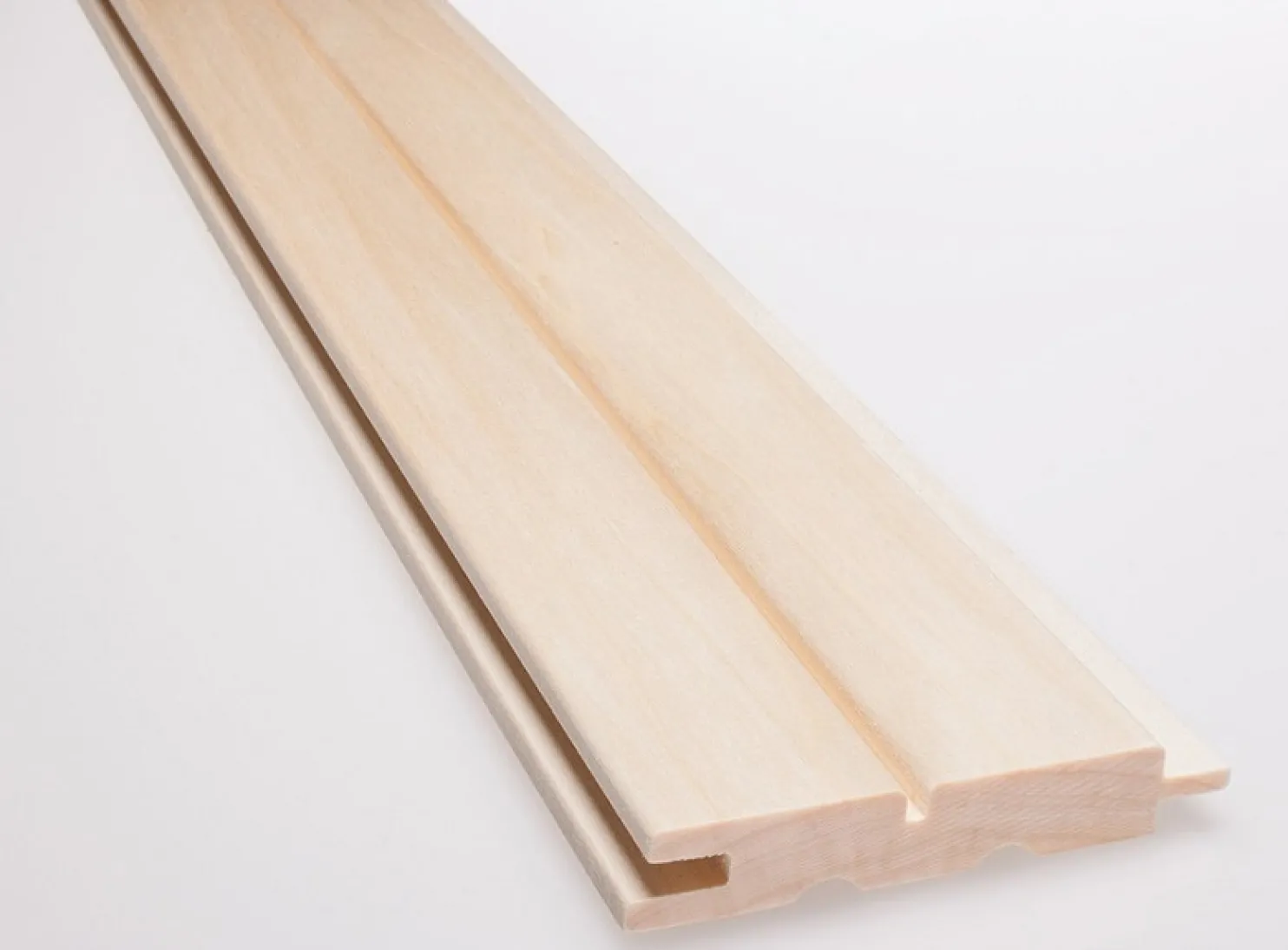 Saunapaneeli Karava Kallio 1-valeura 15x90x1800 mm haapa puuvalmis