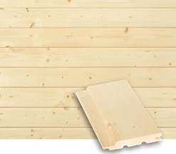 Saunapaneeli/sisustuspaneeli Tuuli Sauna STP, 15x95mm, TK, kuusi, puuvalmis