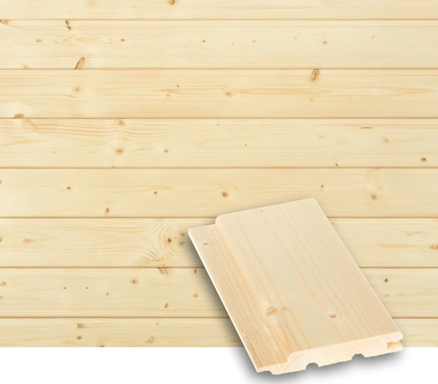 Saunapaneeli/sisustuspaneeli Tuuli Sauna STP, 15x95mm, TK, kuusi, puuvalmis