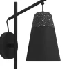 Seinävalaisin Eglo Canterras 32cm musta