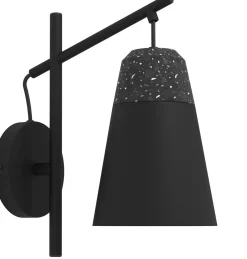 Seinävalaisin Eglo Canterras 32cm musta