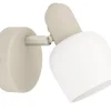 Seinävalaisin Eglo Corato, E14, 18W, IP20, hiekka/valkoinen