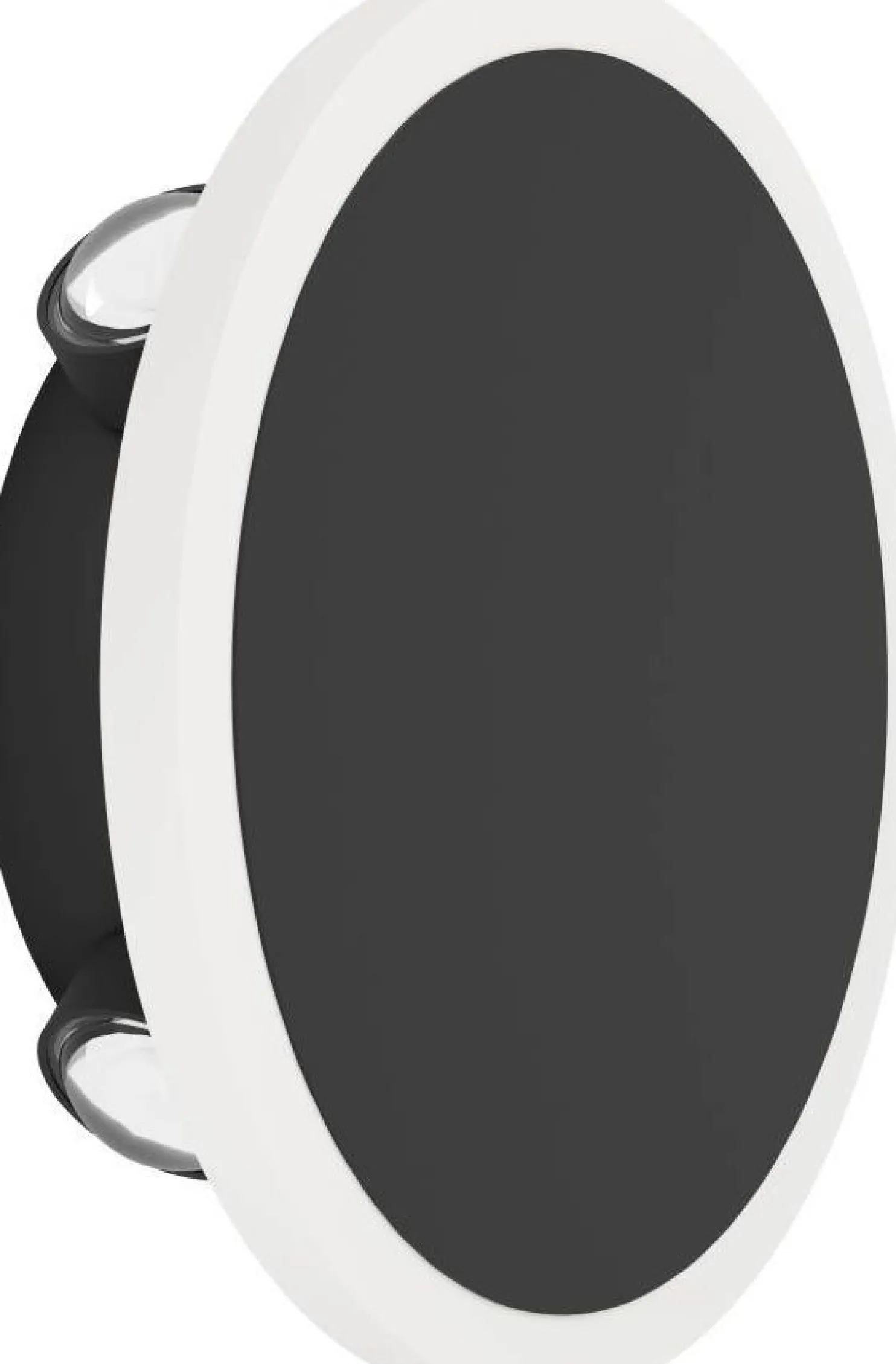Seinävalaisin Eglo Talamello 1 LED Ø17cm musta/valkoinen
