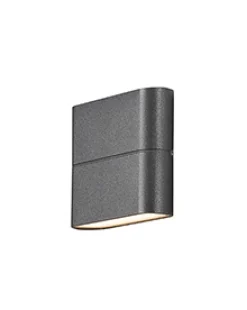 Seinävalaisin Konstsmide Chieri 7972-370 LED harmaa