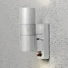 Seinävalaisin Konstsmide Modena 7542-320 65x110x200 mm ylös/alas liiketunnistimella sinkitty teräs