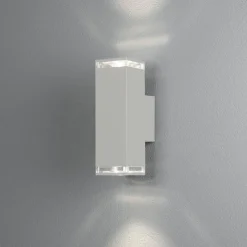 Seinävalaisin Konstsmide Pollux 407-250 valkoinen 2xGU10