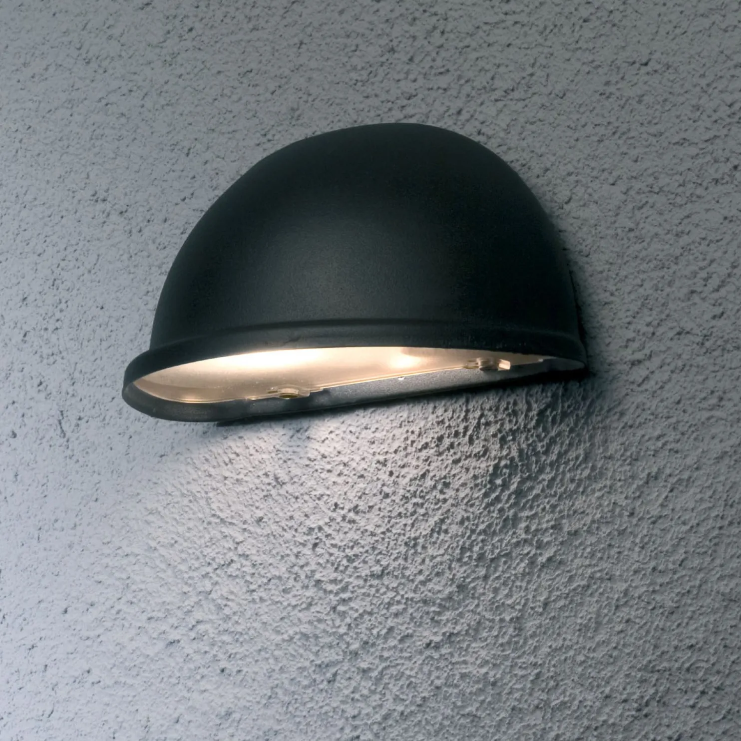 Seinävalaisin Konstsmide Torino 7325-750 200x105x100 mm alas musta