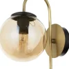 Seinävalaisin Linento Lighting AP-4331-1BSY, Ø20cm, musta/antiikki