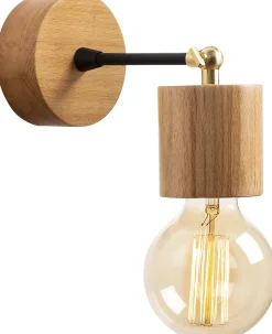 Seinävalaisin Linento Lighting Xanthos puu