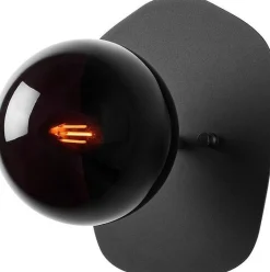 Seinävalaisin Linento Lighting Well 11675, Ø15cm, musta