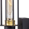 Seinävalaisin Linento Lighting Minot musta/kulta