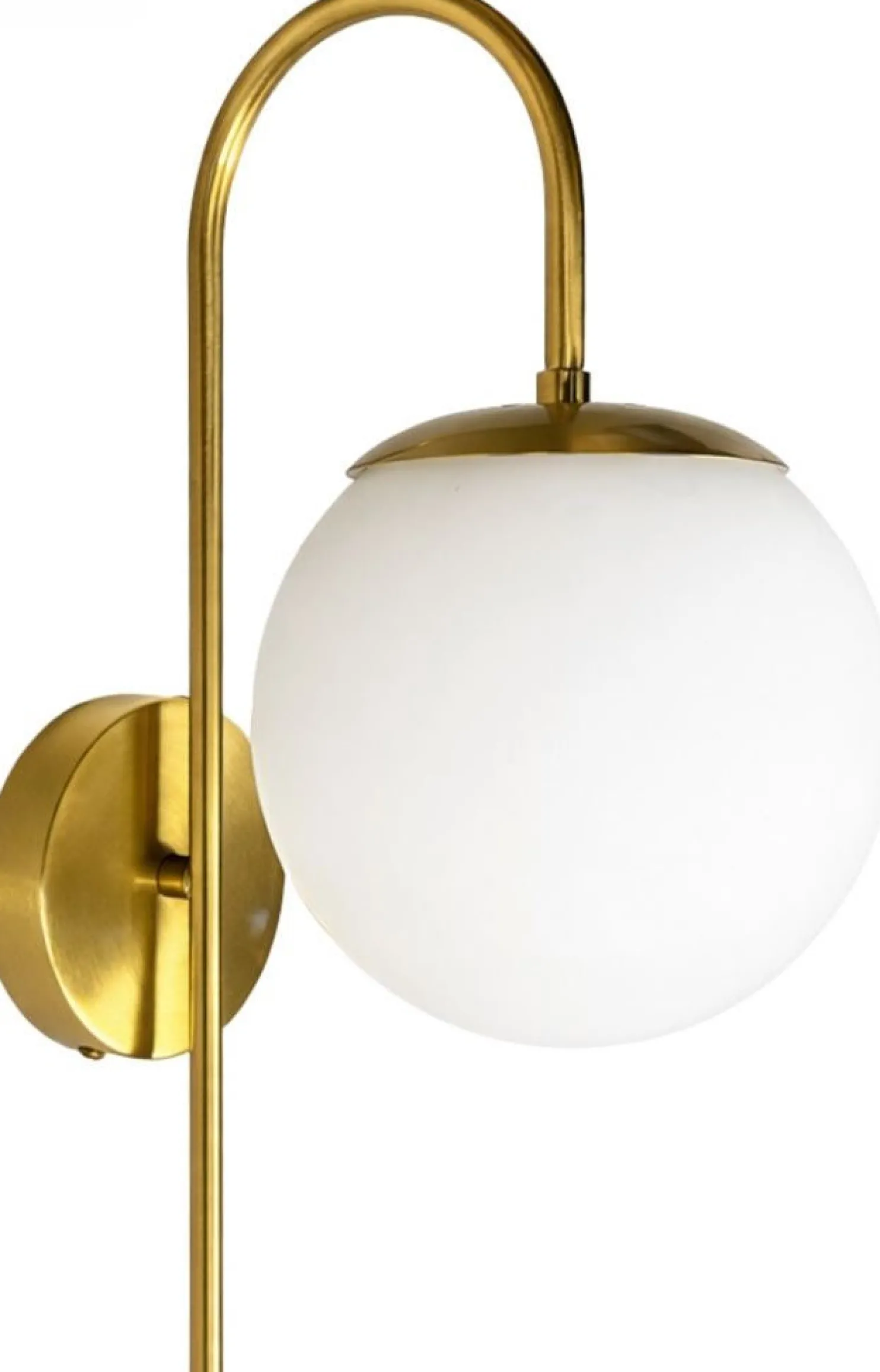 Seinävalaisin Linento Lighting 242432 kulta/valkoinen