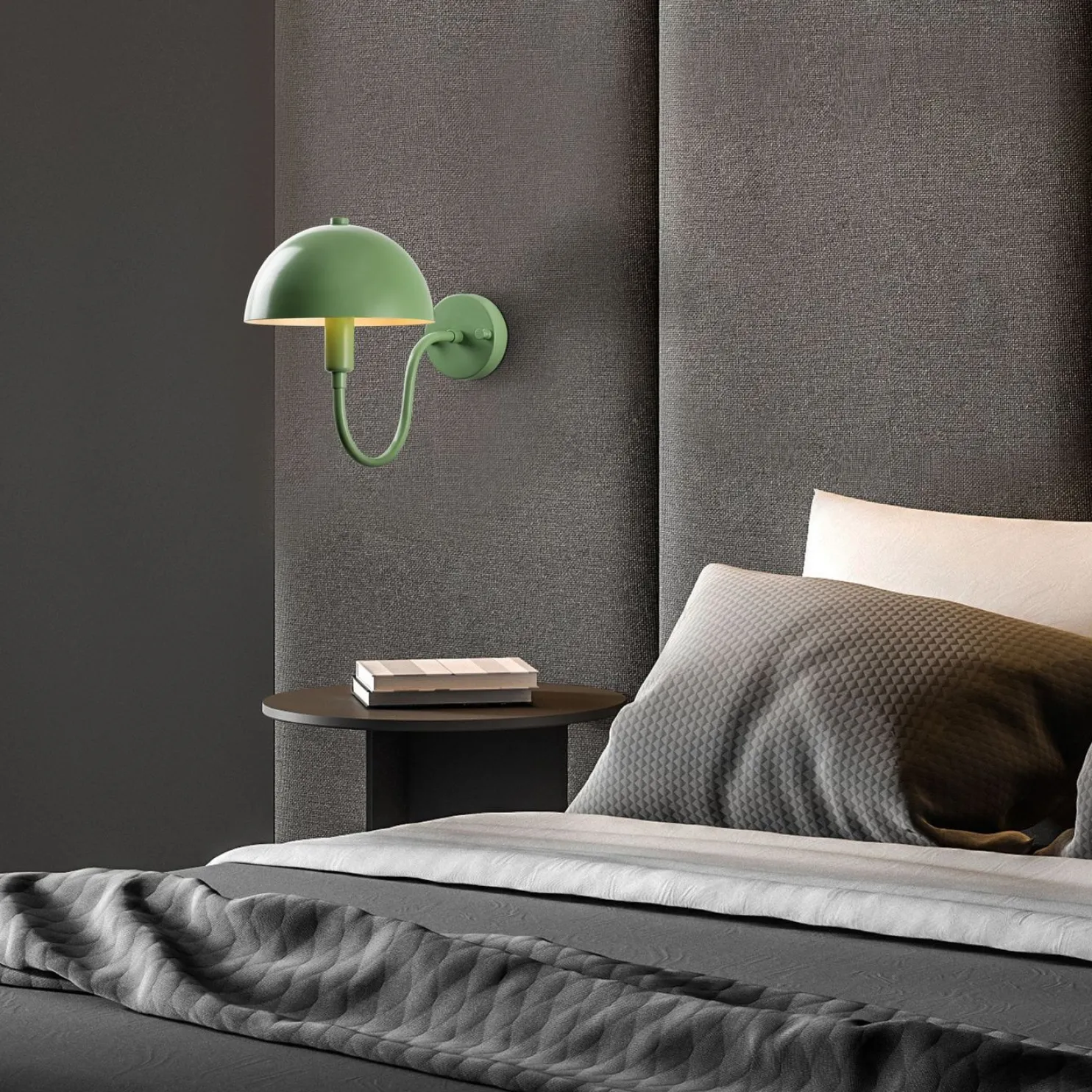 Seinävalaisin Linento Lighting Togg 1, Ø20cm, E14, eri värejä