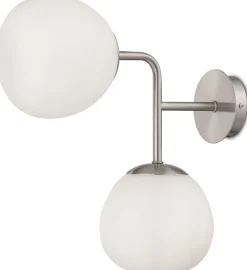 Seinävalaisin Maytoni Modern Erich 2-osainen nikkeli