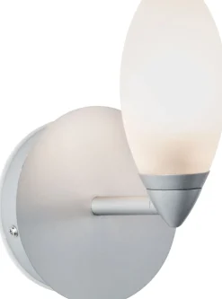 Seinävalaisin Paulmann Carina, IP44, G9, himmennettävä, mattakromi