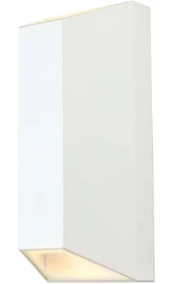 Seinävalaisin Sala IP44 90x90x220 mm ylös/alas valkoinen