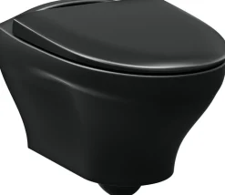 Seinä-WC-istuin Gustavsberg Estetic 8330 WWC C+, mattamusta