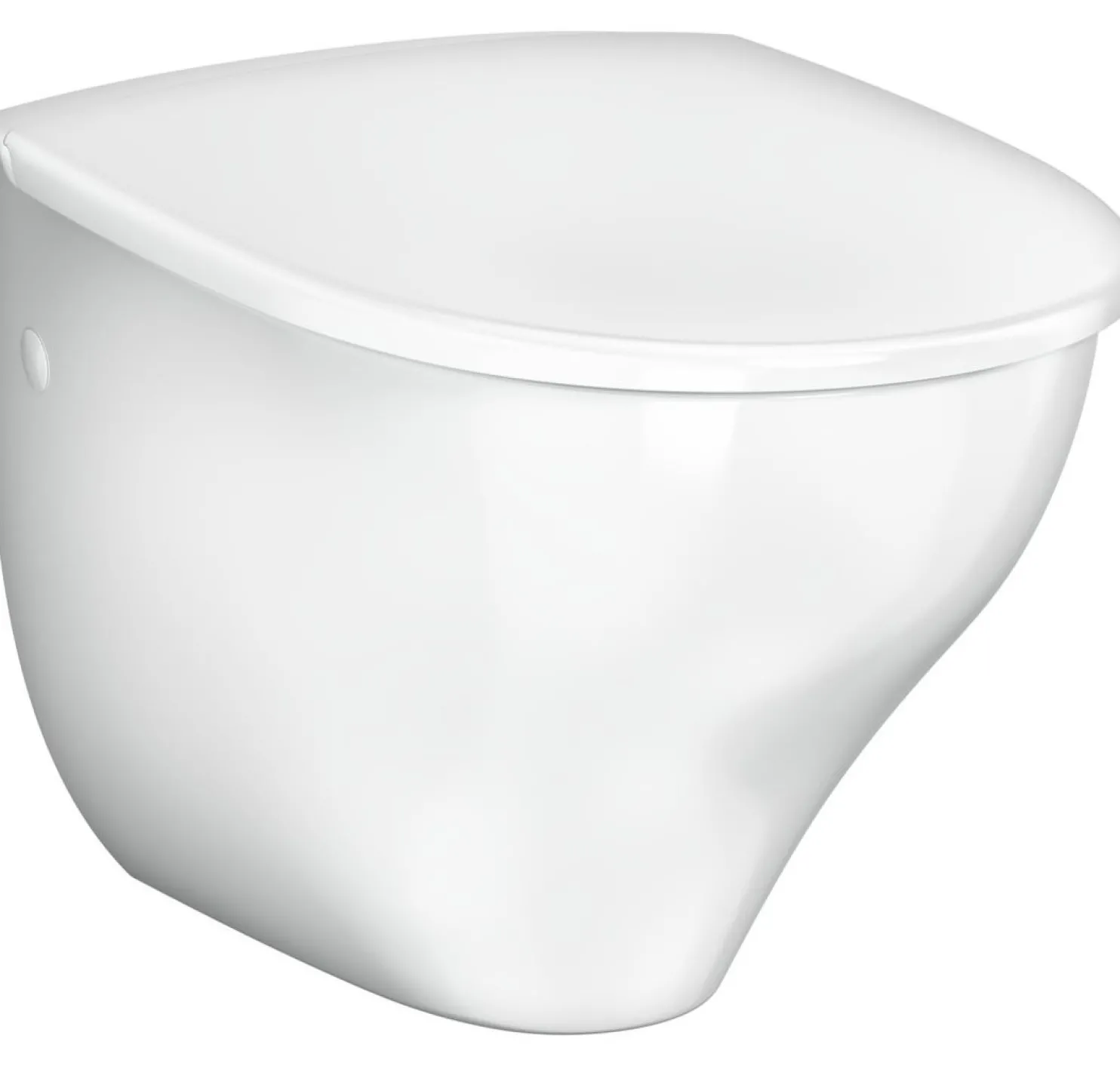 Seinä-WC-istuin Gustavsberg Nautic 1530, piiloasennus, Hygienic Flush, vakioistuinkannella