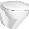 Seinä-WC-istuin Gustavsberg Nordic3 3630, Hygienic Flush, vakioistuinkannella