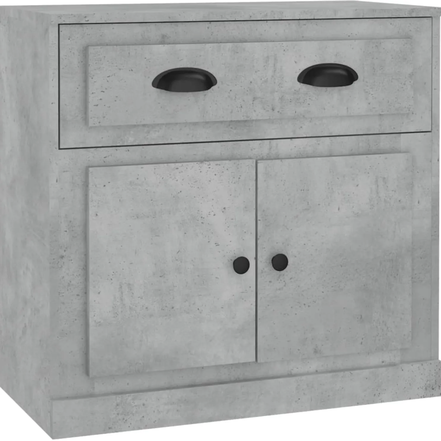 Senkki betoninharmaa 70x35,5x67,5 cm tekninen puu (16428)