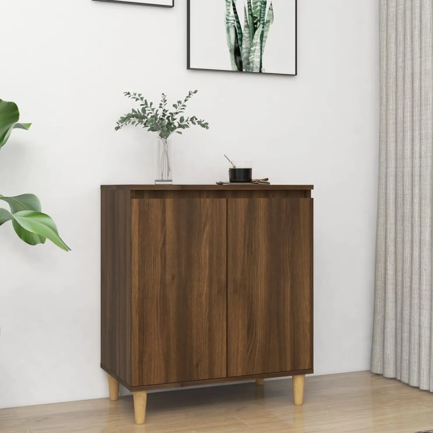 Senkki täyspuujaloilla 60x35x70cm, eri värejä