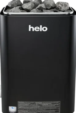 Sähkökiuas Helo Vienna 45 STS 4,5 kW 3-6 m³ kiinteä ohjaus musta