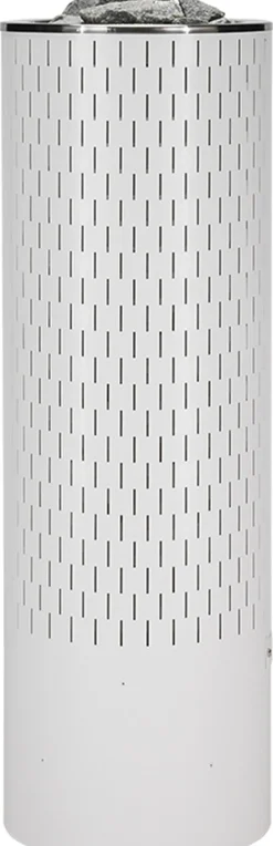 Sähkökiuas Magnum Sade, 6.0kW, 5-8m³, LED-valoilla, erillinen ohjaus, valkoinen