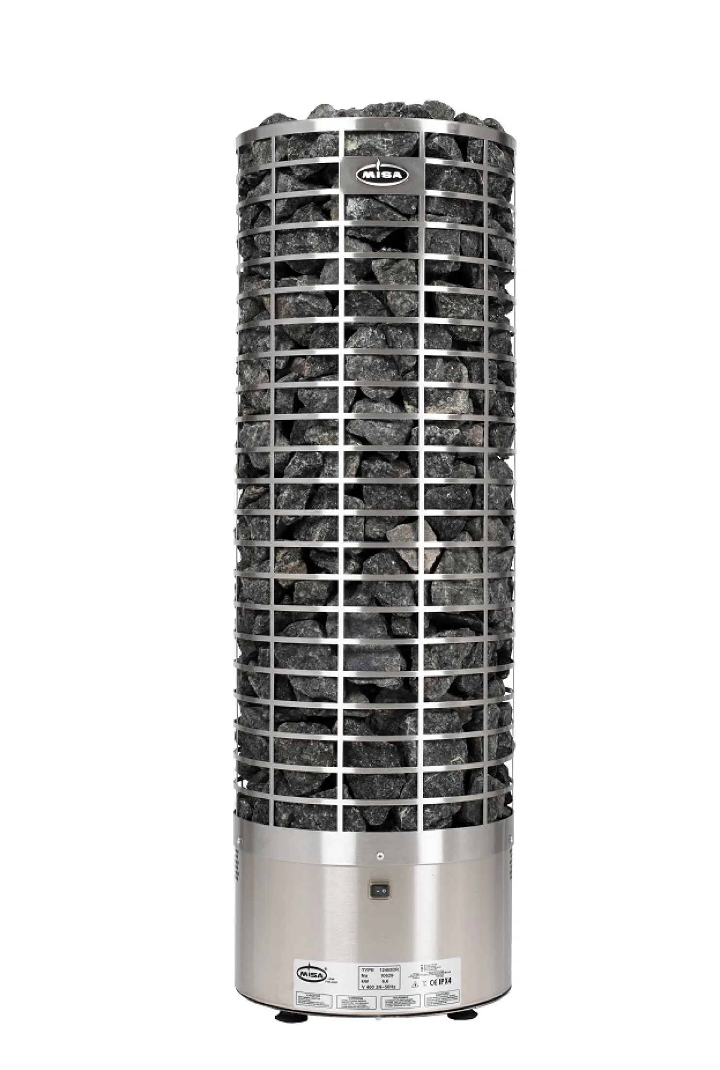 Sähkökiuas Misa Kuiske 12775R 8 kW 6-13 m³ erillinen ohjaus