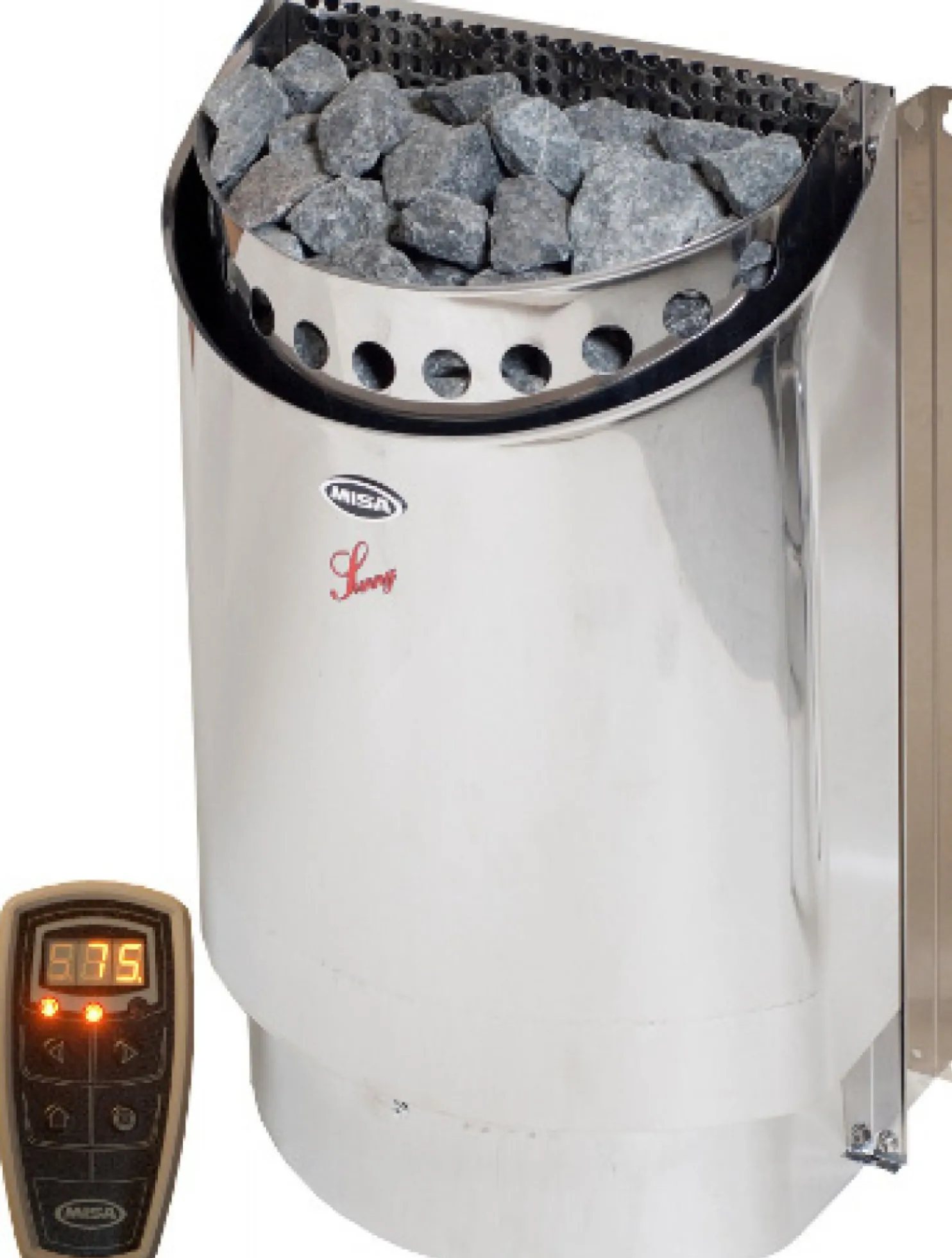 Sähkökiuas Misa Sunny 12560DR 6 kW 5-8 m³ erillinen ohjaus