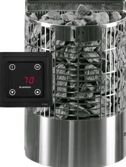 Sähkökiuas Mondex Teno E2 9 kW 8-13 m³ erillinen ohjaus rst