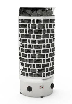 Sähkökiuas SAWO Aries Wall 7,5 kW 7-12 m³ kiinteä ohjauskeskus