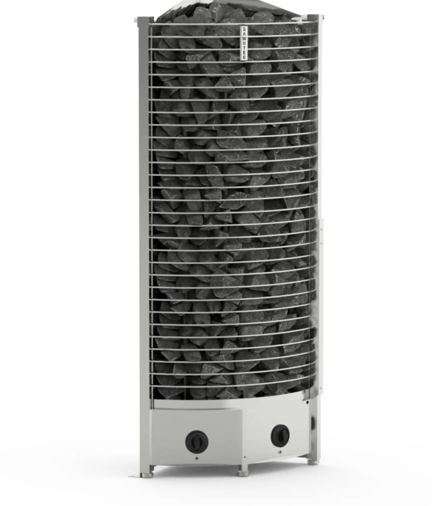 Sähkökiuas SAWO Corner Tower 8 kW 7-14 m³ kiinteä ohjauskeskus