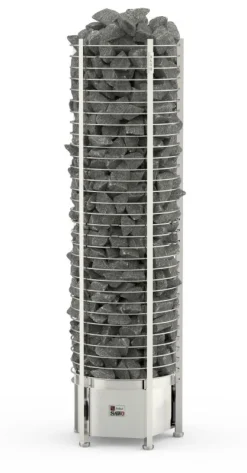 Sähkökiuas SAWO Round Tower 8 kW 7-14m³ erillinen ohjauskeskus