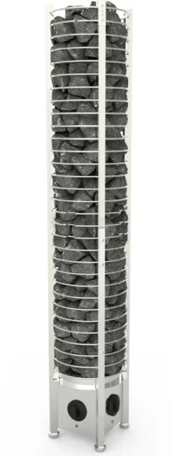Sähkökiuas SAWO Round Tower 3,5 kW 3-6 m³ kiinteä ohjauskeskus