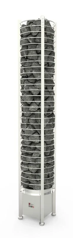 Sähkökiuas SAWO Round Tower 4,5 kW 3-6 m³ erillinen ohjauskeskus