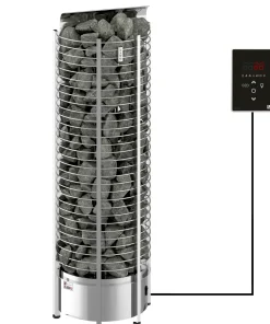 Sähkökiuas SAWO Tower Wall Ni2 9 kW 8-14 m³ erillinen ohjaus