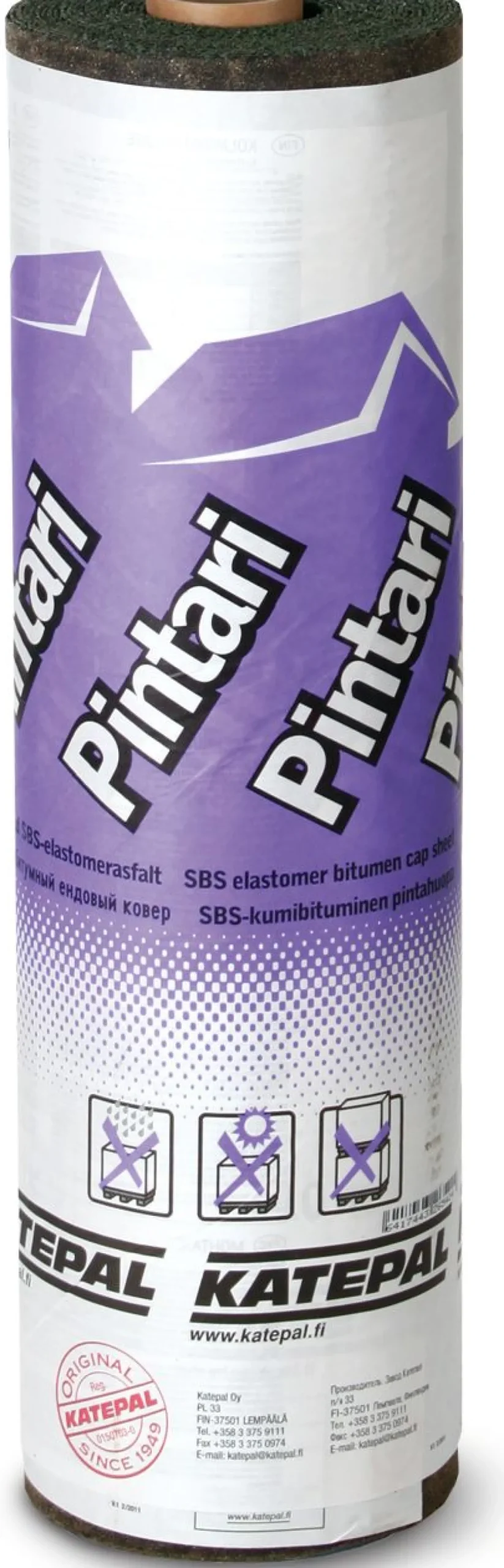 Sisätaitekermi Katepal Pintari terrakotta 10x0,7m